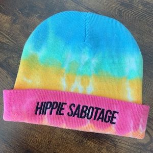 Hippie Sabotage multicolored beanie 🌈